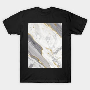 marble grey gradient T-Shirt